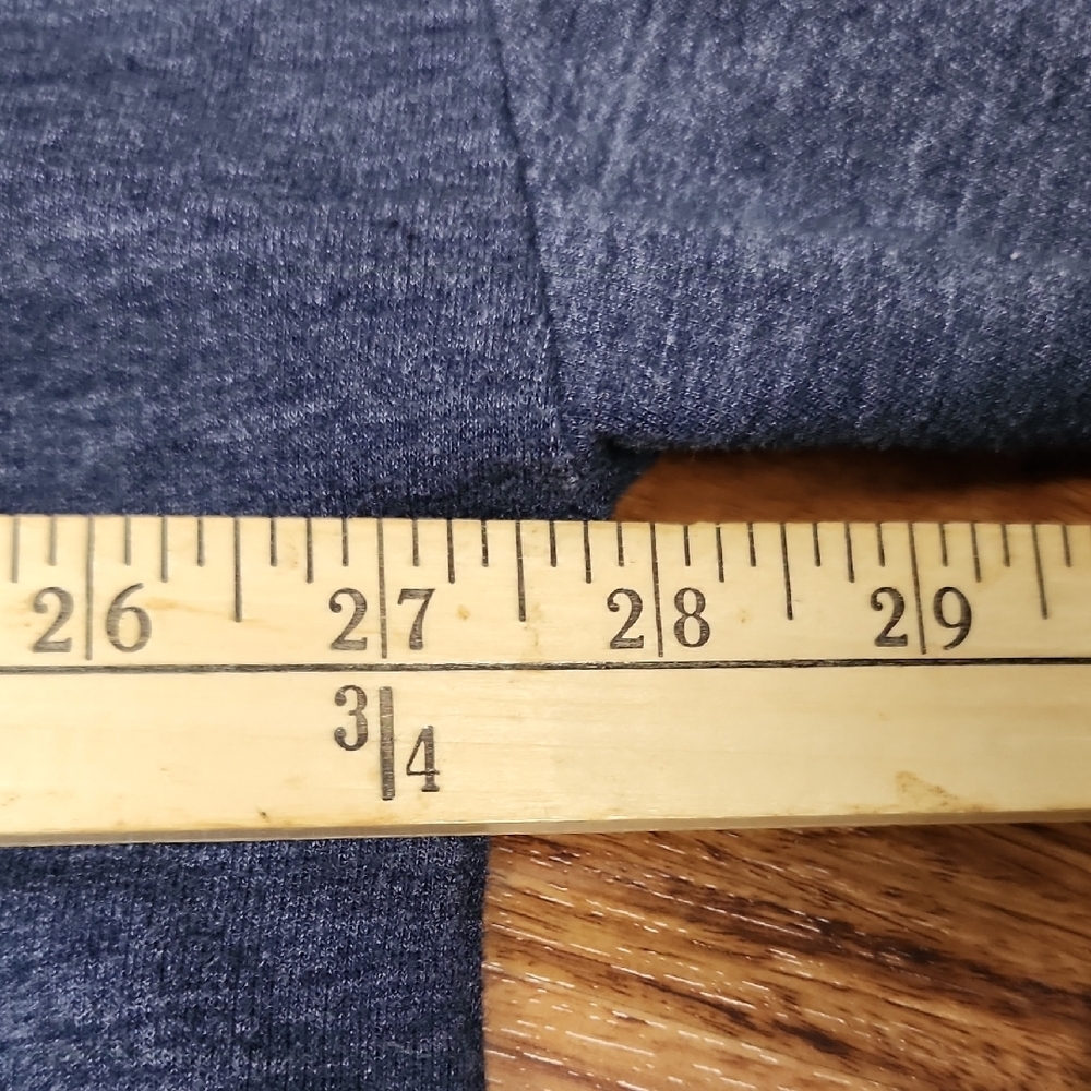 CALVIN KLEIN JEANS | Navy Logo Oversized Lightweight Hoodie High Low | XXL - Picture 10 of 14